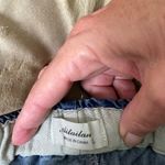 Cropped drawstring embroidered jeans Size L Photo 1