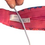 Aerie  34B strapless bra vibrant multi-colored bandeau top bright pushup bikini​ Photo 3