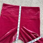 Athleta  Elation Velvet Tight Leggings Pull On High Rise Activewear Class Pink M Photo 12