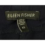 Eileen Fisher Pull On Pant Womens XS Black Quiet Luxury Old Money Dark Acadamia Photo 2