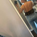 These Three Boutique Floral Print Ruffled Crop Top Photo 4