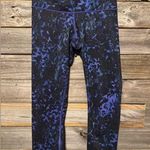 Lululemon  Wunder Under Legging Mystic Jungle Blue Hawk Harbor Size 4 Photo 0