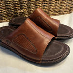 Timberland  Originals Slide Sandals Women’s Size 7 Brown Leather Photo 0