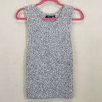Theory  Malda Meridian Gray Chunky Knit Sleeveless Classic Tank‎ Top Size Large Photo 2