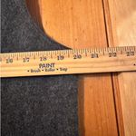 Chrysantheme Vintage Wool blend button down vest with floral embroidery M Gray Size M Photo 2