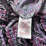 No Boundaries  High Waist Patterned Shorts - Pink and Black Ruffle hem Size L Photo 10