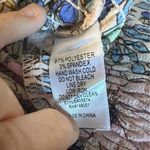 Monteau Floral Boho Smocked Crop Top size large Photo 5