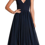 Dress the Population  Alicia Chiffon Fit Flare Dress Photo 0