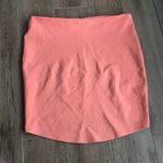 5/$15 Devlin pencil low high stretch‎ skirt coral Orange Size XS Photo 2