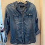 Ci Sono FINAL MARKDOWN  denim blouse medium Photo 0