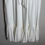Cleobella  Ashlyn Organic Cotton Dobby Midi Dress Women's Small White Flowy NWOT Photo 12