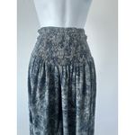 Tropical Group Hawaii Blue Gray Balloon Smocked Pant Jumpsuit, Sz: OS (b50) Boho Size undefined Photo 2