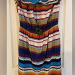 Wish  | Striped Strapless Dress, Size S Photo 0