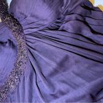 XScape by Joanna Chen | Bare One Shoulder Purple Women’s Dress Size 14W Photo 5