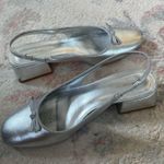 Reformation Silver  shoes Photo 4