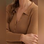 Anthropologie  Maeve Ribbed Slim Cardigan(Size S) Photo 3