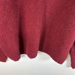 L.L. Bean Wool Blend Sweater Women XL‎ Red Knit Full Zip Fisherman Vintage Photo 10