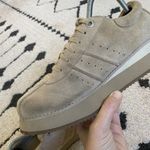 Xhilaration  Annabel Suede Platform Y2K 90s Suede Sneakers Shoes Beige Tan Size 9 Photo 9