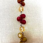 Loft  colorful long beaded necklace Photo 3