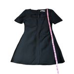 ZARA modern black structured dress Photo 1