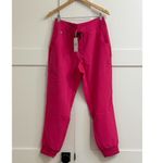 FIGS Women's Zamora Jogger Scrub Pants in Shocking Pink, Size Large Photo 8