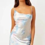 frankie's bikinis Cora Silk Mini Dress Photo 1