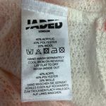 Jaded London  Orange Marble Tie Dye Crew Neck Sleeveless Cut Out Crop Top Size 8 Photo 7