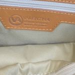 Valentina Women’s Green Leather Handbag with Brown Handles – Made in Italy Photo 10