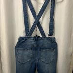 Vibrant  Blue Women's Denim Overalls Photo 6