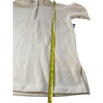 Columbia  Women's Quilted Pullover ‎ Top Beige Mock Neck Snap Front Long Sleeve Photo 6