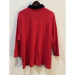 Lauren Jeans Co Polo Rugby Shirt Top 3/4 Sleeve Nautical‎ Themed Embroidered 3X Red Size undefined Photo 2