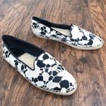 Cole Haan • Palermo lace espadrilles flats slip on loafers black leather cream Photo 10
