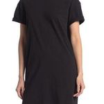 Madewell  Women's Tee Dress in Cotton - Black Photo 0