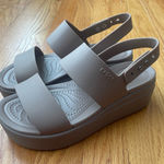 Crocs Women's Platform Sandals - Taupe New without tags Photo 0
