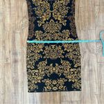 Torn By Ronny Kobo Mammie Bodycon Dress in Floral Gold Combo Size Medium Photo 14