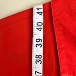 Eileen Fisher  Orange Classic Collar Cotton Poplin Shirt Dress Hi-lo size Medium Photo 7