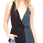 Free People Color Block Deep-V Tank Photo 0