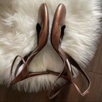 barney's new york Barney’s New York co-op bronze wrap ankle heels Photo 3