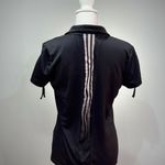 Adidas SALE! Women’s Black S/S Polo Top Size L EUC Photo 1