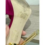 Jeffrey Campbell  Bow-Down Slip On Pin-Heeled Mules Fuchsia Women's Size 6 Photo 5