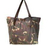 Frye  Fatigue Harness Camouflage Tote Bag with Brown Straps Photo 0