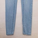 Wax Jean Women's Light Wash Denim High Rise Ankle Skinny Jeans size 0/24 Photo 3