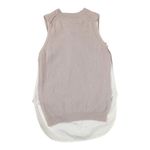 Brochu Walker Looker Tank Sweater Beige Cashmere Wool Blend Quiet Luxury Photo 1