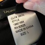 Tadashi Shoji Black Velvet Blazer Jacket Designer Full Back Zipper Party Large Photo 7