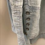 Free People  denim rumi wash top size small Photo 6