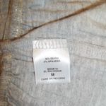 New York & Co. Soho Street Womens Top Blouse Size Medium Peplum Ruffle Gray Photo 4