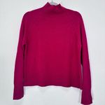 Field Gear 100% Cashmere Maroon Red Mockneck Sweater Minimalist Fall Essential S Photo 0