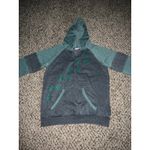 The Animal Rescue‎ Women's Green Gray Walking Paws Hoodie Size Small Photo 1