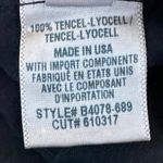 Bella Dahl Women's Black Short Sleeve Loose Basic V Neck T Shirt Tee Top Size S Photo 3