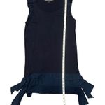 French Connection French Connections Navy Ruffle Hem Dress Size 6 Photo 4